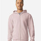 American Apparel RF497 Unisex ReFlex Fleece Full-Zip Hoodie Sweatshirt - Front view