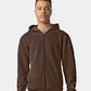 American Apparel RF497 Unisex ReFlex Fleece Full-Zip Hoodie Sweatshirt - Front view