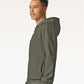 American Apparel RF497 Unisex ReFlex Fleece Full-Zip Hoodie Sweatshirt - Side view