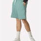 American Apparel 2PQ Unisex Pique Gym Shorts - Side view