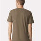 American Apparel 2004CVC Unisex CVC Henley Tee - Back view