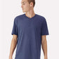 American Apparel 2004CVC Unisex CVC Henley Tee - Front view