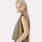 American Apparel 307GD Women's Heavyweight Cotton Garment-Dyed Muscle Tee - Side view