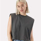 American Apparel 307GD Women's Heavyweight Cotton Garment-Dyed Muscle Tee - Front view