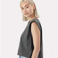 American Apparel 307GD Women's Heavyweight Cotton Garment-Dyed Muscle Tee - Side view