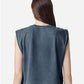 American Apparel 307GD Women's Heavyweight Cotton Garment-Dyed Muscle Tee - Back view