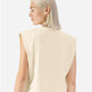 American Apparel 307GD Women's Heavyweight Cotton Garment-Dyed Muscle Tee - Back view