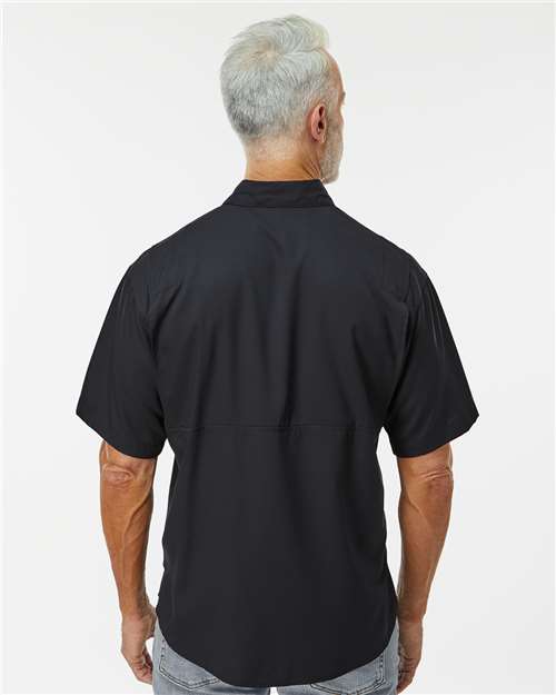Paragon 700 Men's Hatteras Performance Short Sleeve Fishing Shirt - Back view