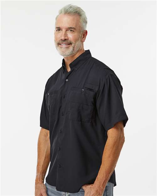 Paragon 700 Men's Hatteras Performance Short Sleeve Fishing Shirt - Side view