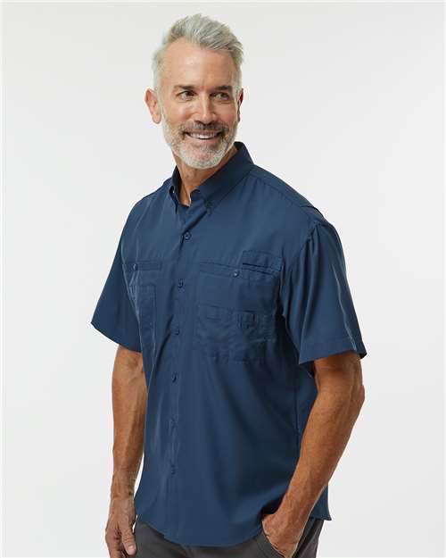 Paragon 700 Men's Hatteras Performance Short Sleeve Fishing Shirt - Side view
