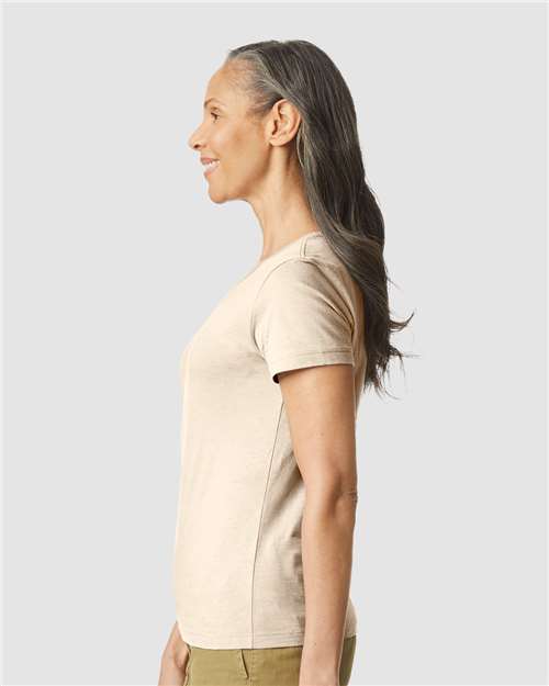 Gildan 64000L Women's Softstyle? T-Shirt - Side view