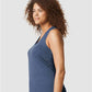 Gildan 64220LCVC Women's Softstyle? CVC Racerback Tank Top - Side view