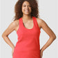Gildan 64220LCVC Women's Softstyle? CVC Racerback Tank Top - Front view