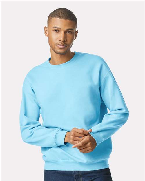 Gildan SF000 Unisex Softstyle? Midweight Crewneck Sweatshirt - Front view