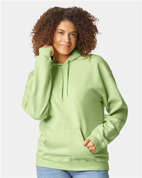 Gildan SF500 Unisex Softstyle? Midweight Hooded Sweatshirt - Front view