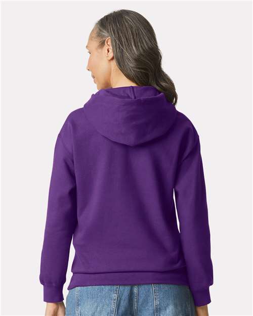 Gildan SF500 Unisex Softstyle? Midweight Hooded Sweatshirt - Back view