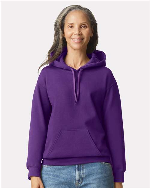 Gildan SF500 Unisex Softstyle? Midweight Hooded Sweatshirt - Front view