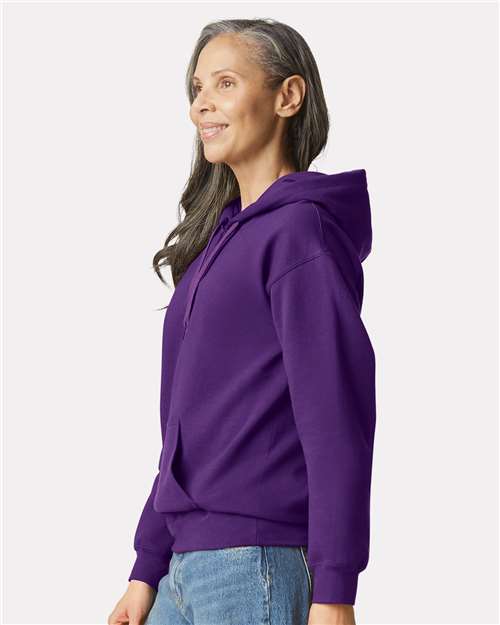 Gildan SF500 Unisex Softstyle? Midweight Hooded Sweatshirt - Side view