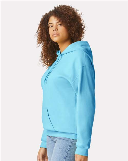 Gildan SF500 Unisex Softstyle? Midweight Hooded Sweatshirt - Side view