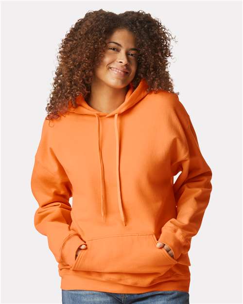Gildan SF500 Unisex Softstyle? Midweight Hooded Sweatshirt - Front view