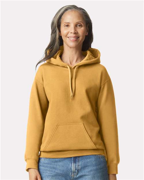 Gildan SF500 Unisex Softstyle? Midweight Hooded Sweatshirt - Front view