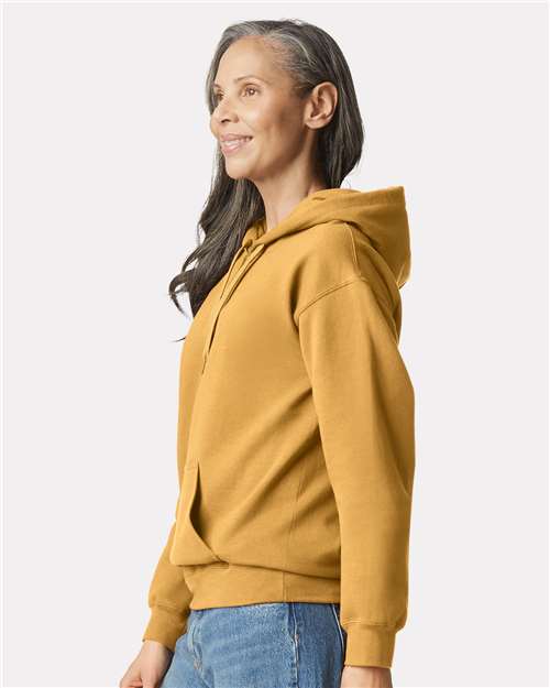 Gildan SF500 Unisex Softstyle? Midweight Hooded Sweatshirt - Side view