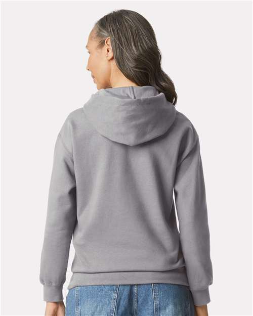 Gildan SF500 Unisex Softstyle? Midweight Hooded Sweatshirt - Back view