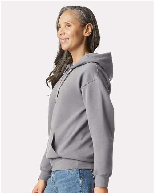 Gildan SF500 Unisex Softstyle? Midweight Hooded Sweatshirt - Side view