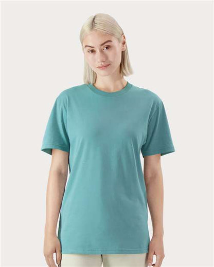 American Apparel 5389 Unisex Sueded Tee - Front view