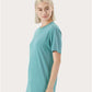 American Apparel 5389 Unisex Sueded Tee - Side view