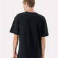 American Apparel 5389 Unisex Sueded Tee - Back view