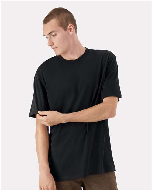 American Apparel 5389 Unisex Sueded Tee - Front view