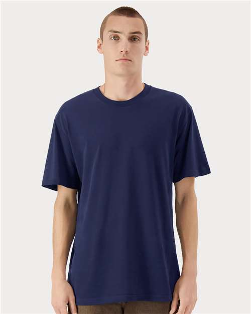 American Apparel 5389 Unisex Sueded Tee - Front view