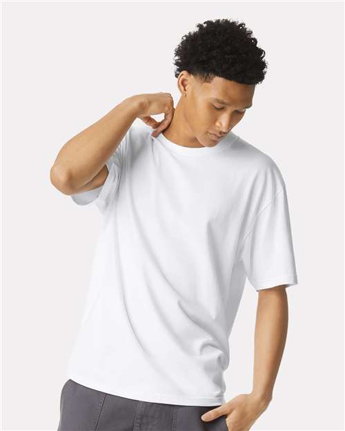 American Apparel 5389 Unisex Sueded Tee - Front view