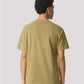 American Apparel 1301GD Unisex Heavyweight Cotton Garment-Dyed Tee - Back view