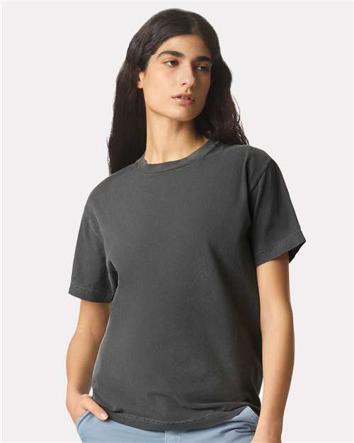 American Apparel 1301GD Unisex Heavyweight Cotton Garment-Dyed Tee - Front view