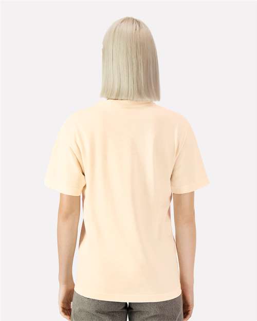 American Apparel 1301GD Unisex Heavyweight Cotton Garment-Dyed Tee - Back view