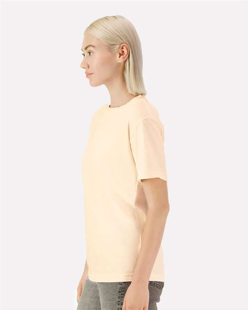 American Apparel 1301GD Unisex Heavyweight Cotton Garment-Dyed Tee - Side view