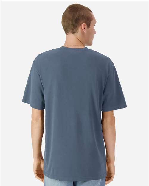 American Apparel 1301GD Unisex Heavyweight Cotton Garment-Dyed Tee - Back view