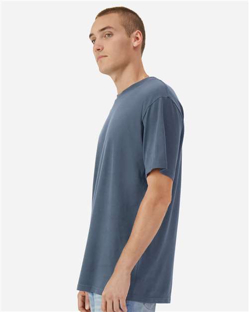 American Apparel 1301GD Unisex Heavyweight Cotton Garment-Dyed Tee - Side view