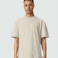 American Apparel 1PQ Unisex Pique Mock Neck Tee - Front view