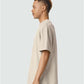 American Apparel 1PQ Unisex Pique Mock Neck Tee - Side view