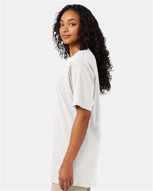 Hanes 5280T Unisex Essential-T Tall T-Shirt - Side view