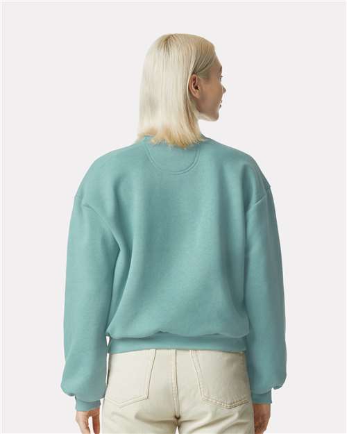 American Apparel RF494 Women's ReFlex Fleece Crewneck Sweatshirt - Back view