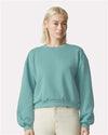American Apparel RF494 Women's ReFlex Fleece Crewneck Sweatshirt - Front view