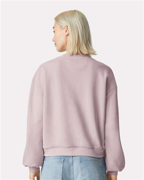 American Apparel RF494 Women's ReFlex Fleece Crewneck Sweatshirt - Back view