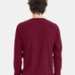 Hanes 5286 Unisex Essential-T Long Sleeve T-Shirt - Back view