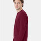Hanes 5286 Unisex Essential-T Long Sleeve T-Shirt - Side view