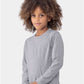 Next Level 3311 Youth Cotton Long Sleeve Tee - Side view