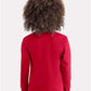 Next Level 3311 Youth Cotton Long Sleeve Tee - Back view
